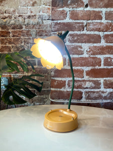 Modern Peach Flower LED Lamp - Rechargable