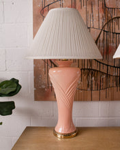 Load image into Gallery viewer, Peach Vintage Lamp
