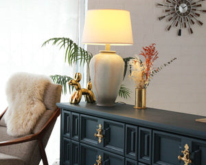 Post Modern Pastel Rainbow Table Lamp