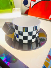 Load image into Gallery viewer, Memphis Style Coffee Mug and Saucer
