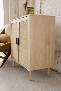 Rattan Front Cabinet