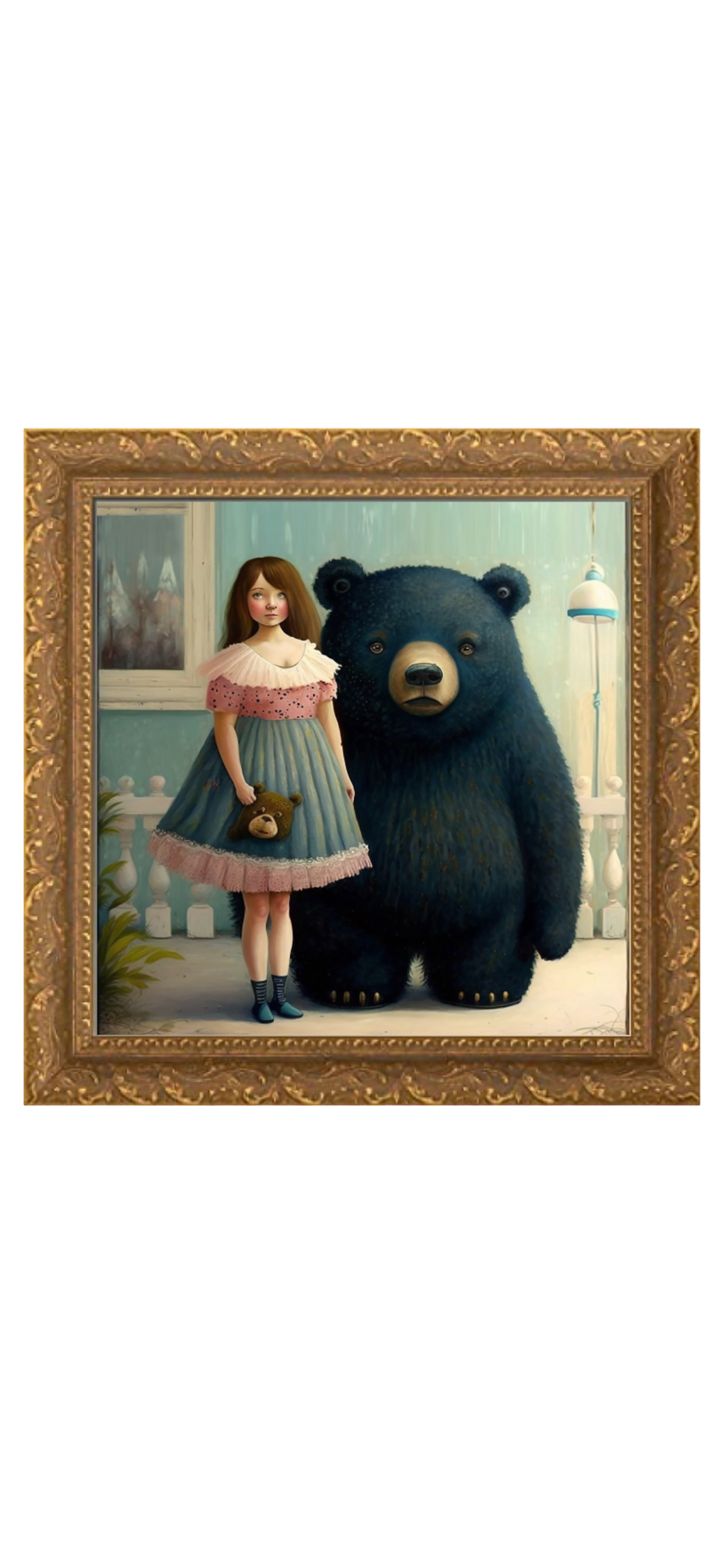 Girl with Bear